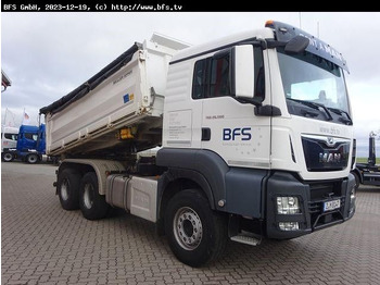 Tipper MAN TGS 26.500 6x4 BB MEILLER Bordmatik links, Motor: picture 3