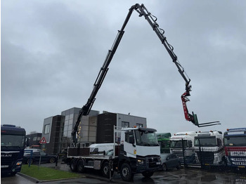 Dropside/ Flatbed truck RENAULT C 430