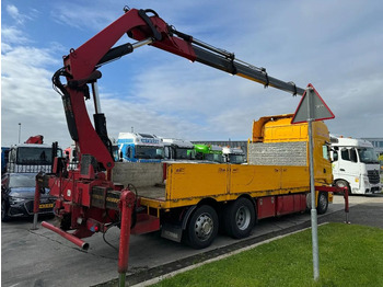 Dropside/ Flatbed truck, Crane truck Scania R500 V8 6X2 EURO 5 + HIAB 377EP-4XS + REMOTE CON: picture 5