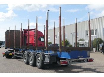 Timber semi-trailer Schwarzmüller Y203, EXTE, BPW, Luft-Lift, Langholz: picture 2