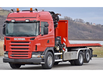 Scania G 400 * Abschleppwagen 6,40m* KRAN + FUNK * TOP  leasing Scania G 400 * Abschleppwagen 6,40m* KRAN + FUNK * TOP: picture 4