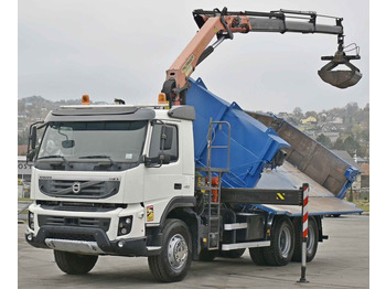 Crane truck, Tipper Volvo FMX 450 Kipper 5,10m *PK 14002-EH B/FUNK *6x4: picture 3