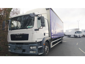 Curtainsider truck MAN TGM 18.250