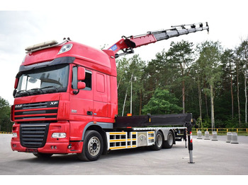 Crane truck DAF XF 105