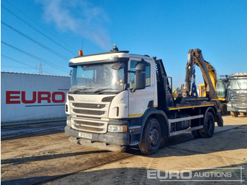 Skip loader truck SCANIA P 250