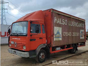 Curtainsider truck RENAULT Midliner S 150