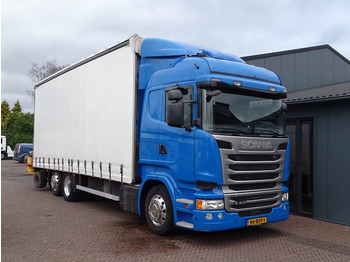 Curtainsider truck SCANIA R 410