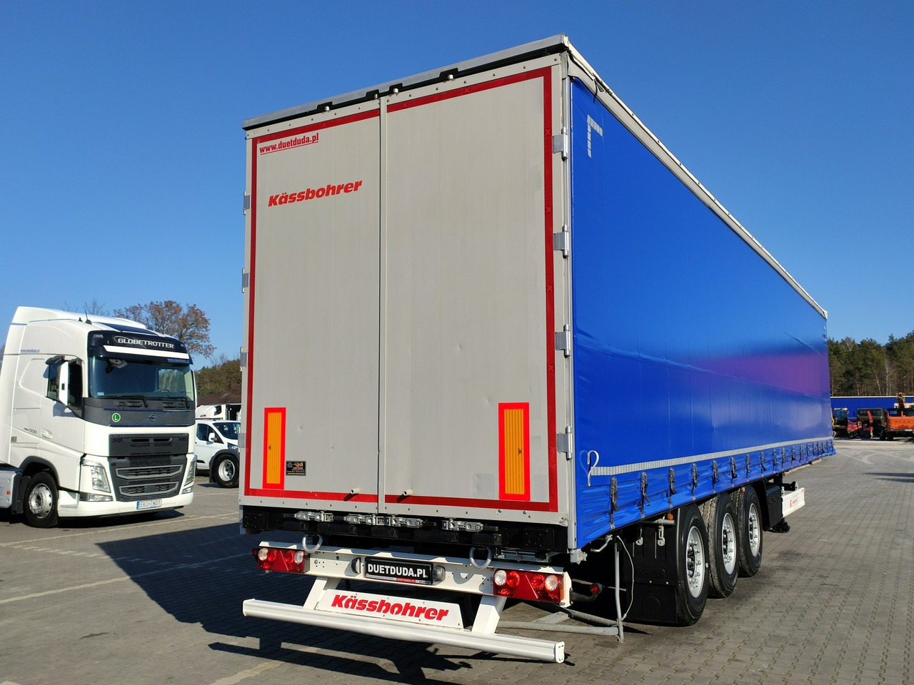 Curtainsider semi-trailer Kassbohrer Maxima XS Standard Super Stan Nowe Firany !!!: picture 9