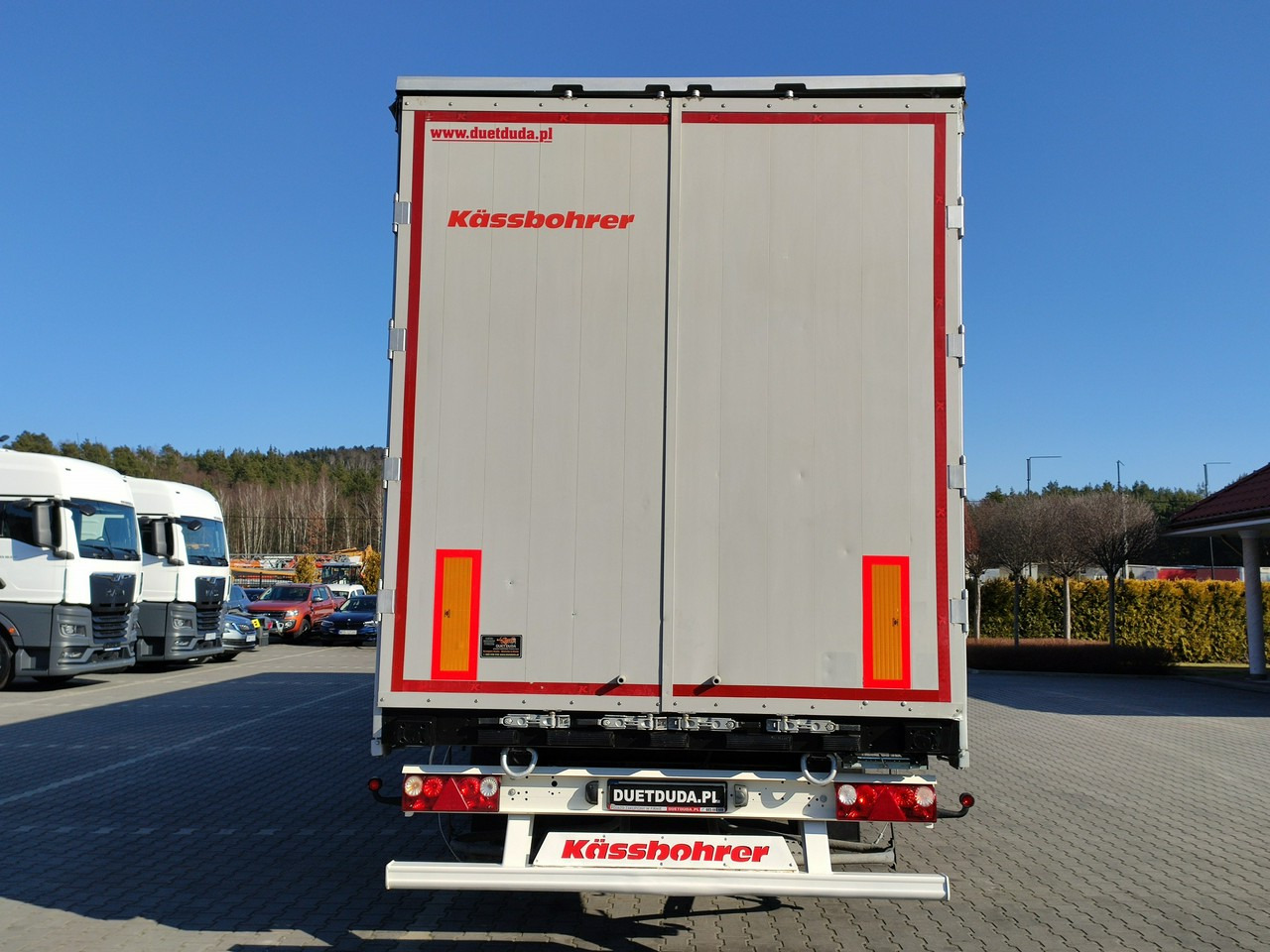 Curtainsider semi-trailer Kassbohrer Maxima XS Standard Super Stan Nowe Firany !!!: picture 10