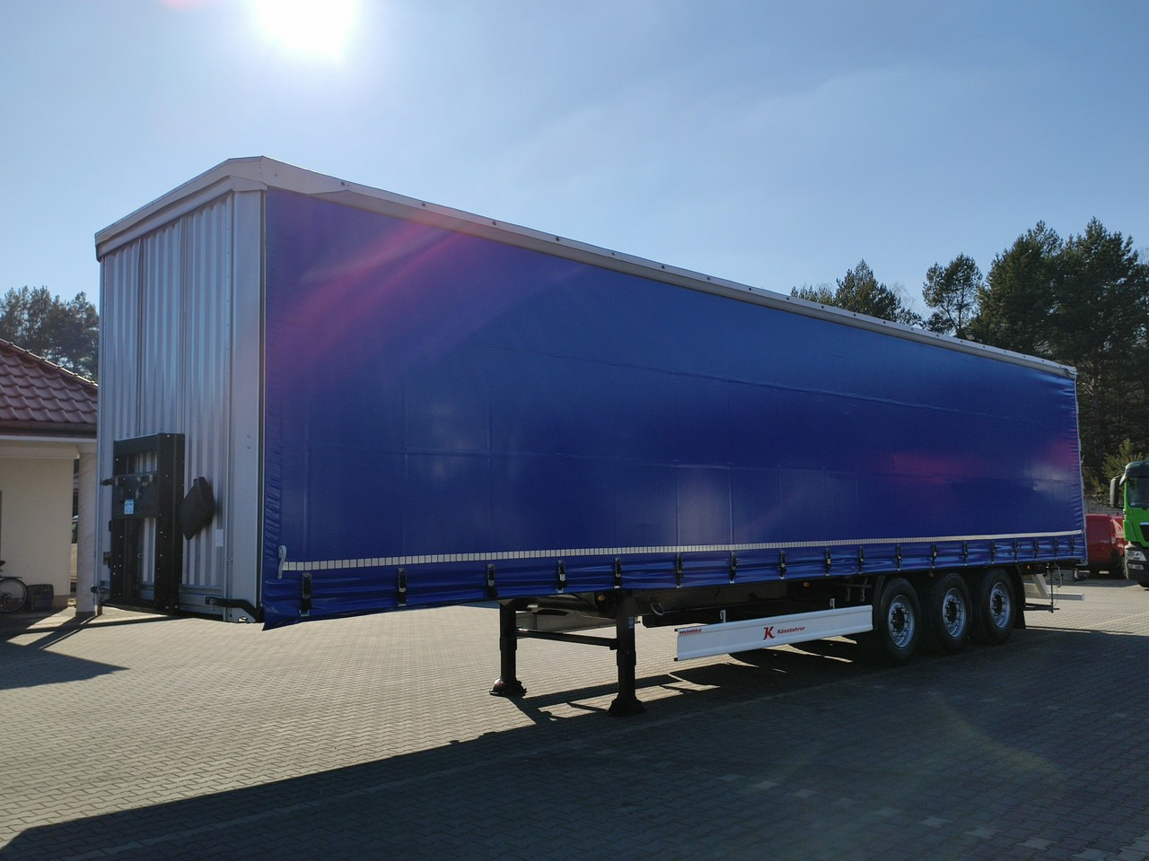 Curtainsider semi-trailer Kassbohrer Maxima XS Standard Super Stan Nowe Firany !!!: picture 7