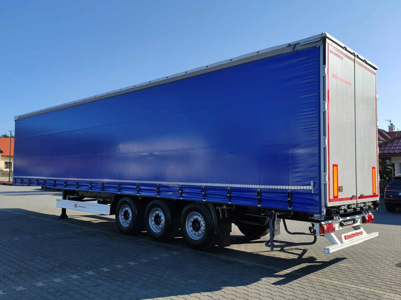 Curtainsider semi-trailer Kassbohrer Maxima XS Standard Super Stan Nowe Firany !!!: picture 13