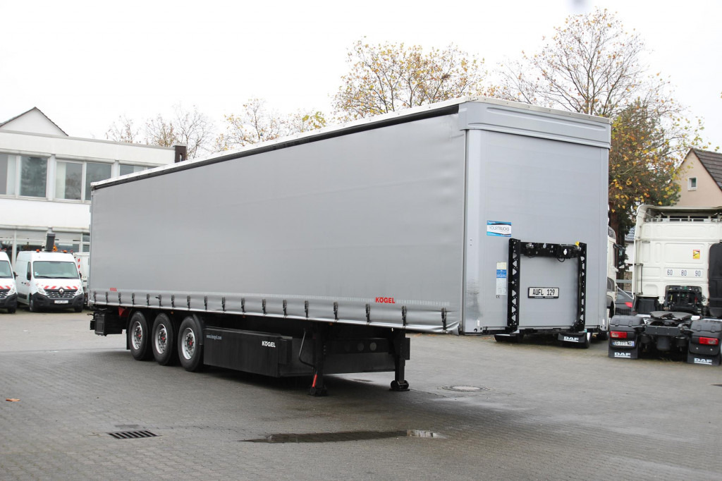 Curtainsider semi-trailer KOEGEL Plane Edscha Liftachse Coil  NUR Miete-Rent: picture 9