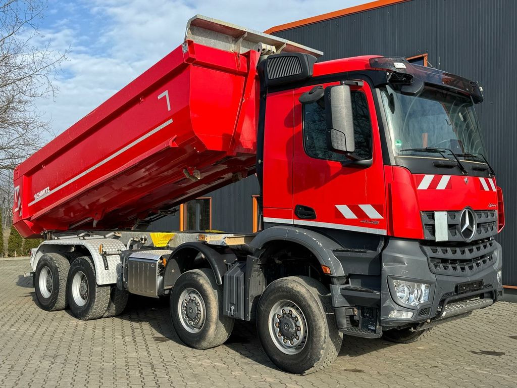 Tipper Mercedes-Benz AROCS 4145 8x8 EURO6 Muldenkipper TOP!: picture 8