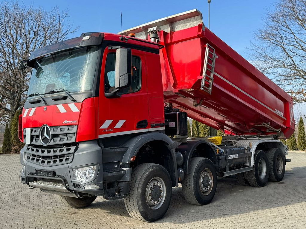 Tipper Mercedes-Benz AROCS 4145 8x8 EURO6 Muldenkipper TOP!: picture 9