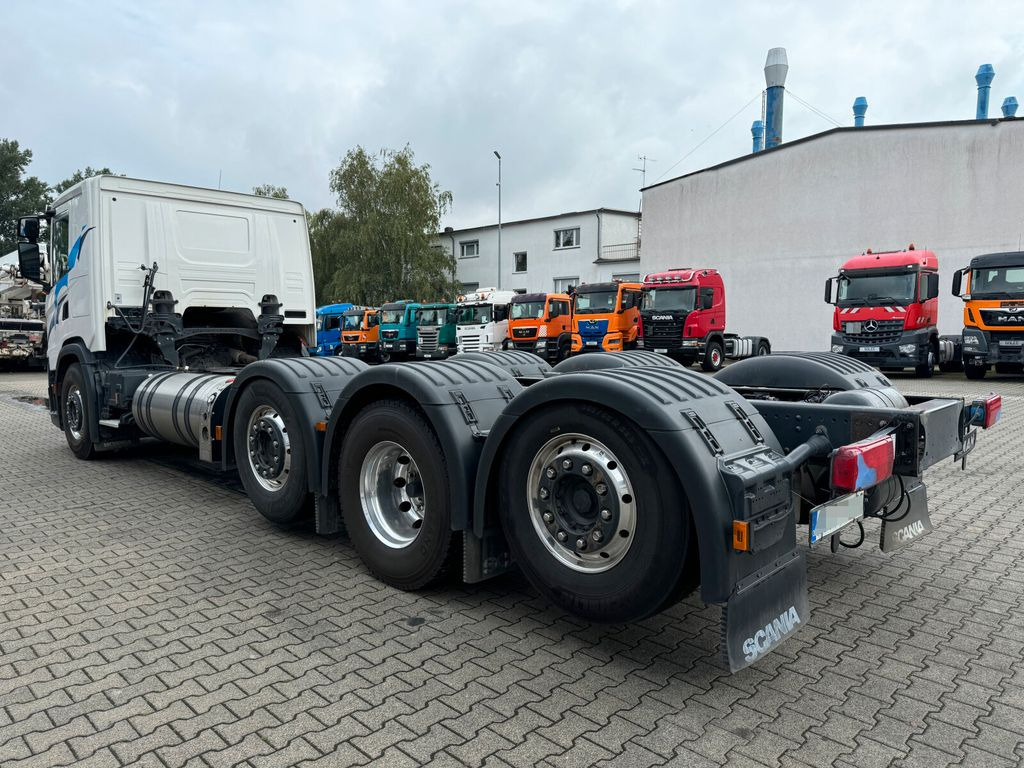 Cab chassis truck, Crane truck Scania G 410 B8x2*6 NB LNG Fahrgestell Nebenantrieb: picture 8