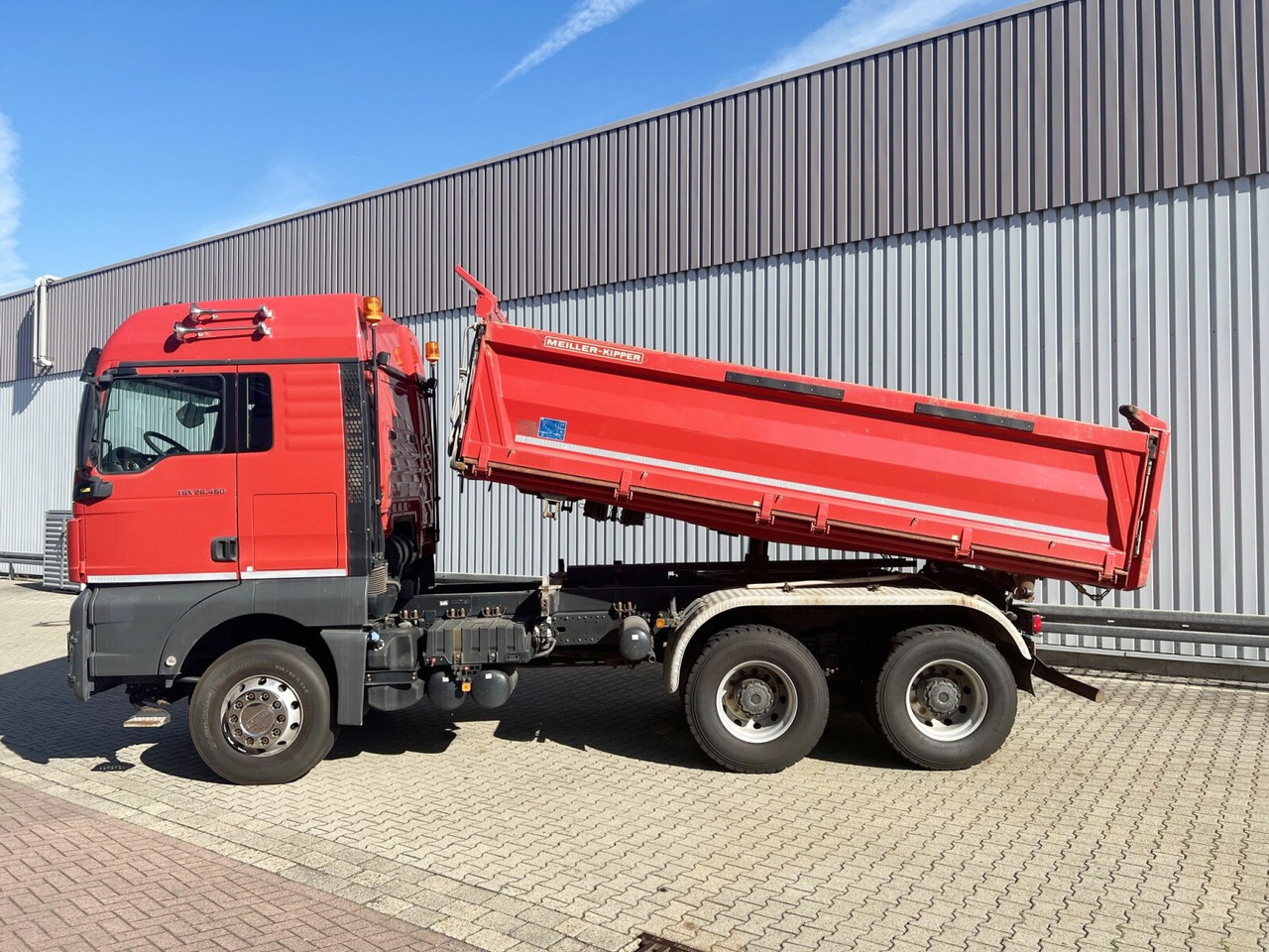 Tipper MAN TGX 26.460 6X4 BB TGX 26.460 6X4 BB, Intarder, Standklima: picture 12