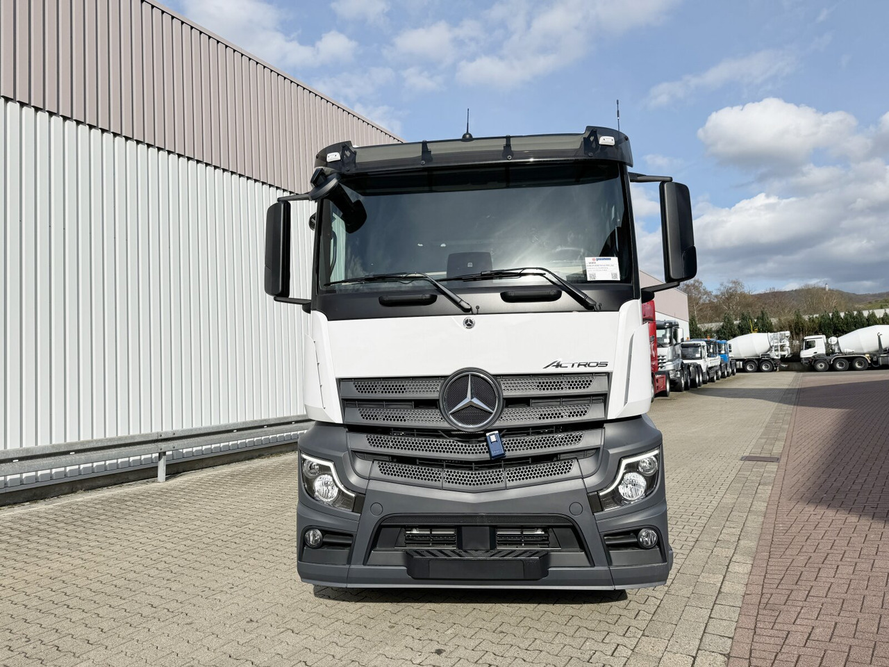 New Hook lift truck Mercedes-Benz Actros 2545 L 6x2 Actros 2545 L 6x2/52, Lenk-/Liftachse, MultimediaCockpit: picture 9