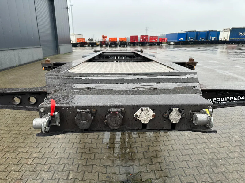 Container transporter/ Swap body semi-trailer Burg 20FT/3-axles, empty weight: 3.400kg, SAF INTRADISC, ADR (EXII, EXII, FL, AT), 2x LIFTAXLE, NL-Chassis, APK/ADR: 08/2025: picture 7