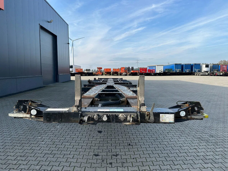 Container transporter/ Swap body semi-trailer D-Tec 45FT MULTI, ADR, SAF + DISC, 2x LIFTAXLE, EMPTY WEIGHT: 4.849KG, NL-CHASSIS, APK/ADR: 10-2025: picture 9