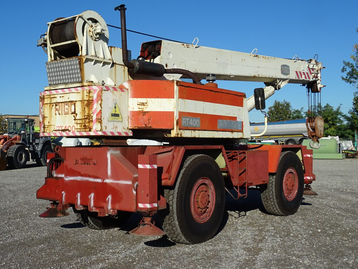 Rough terrain crane RIGO RT 400: picture 7