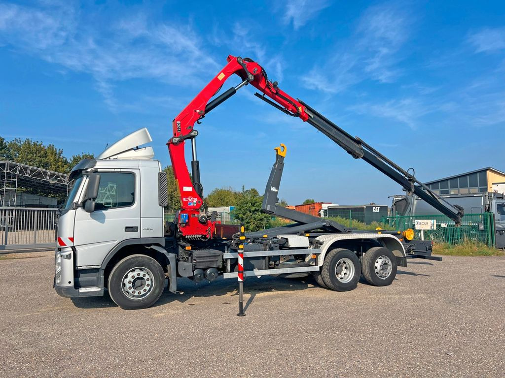 Volvo FM 420 6X2 Abroller mit Kran & Funk im Top Zust.  leasing Volvo FM 420 6X2 Abroller mit Kran & Funk im Top Zust.: picture 9