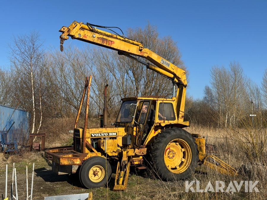 Truck mounted crane Kran traktor Volvo BM T 650: picture 9