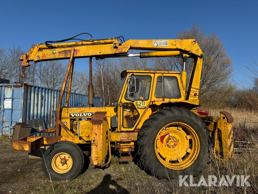 Truck mounted crane Kran traktor Volvo BM T 650: picture 8