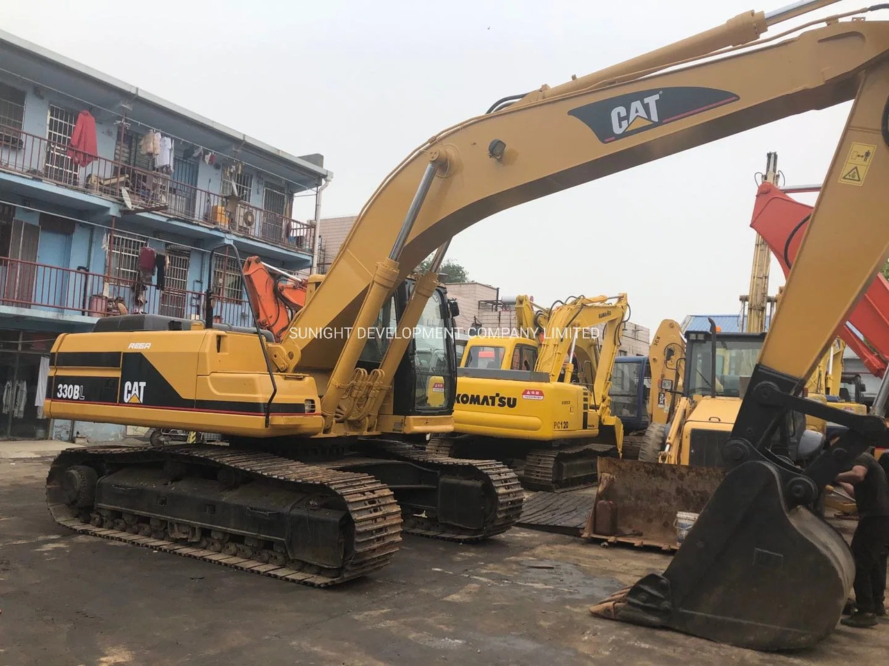 Crawler excavator 30t Heavy Duty Japan Origin Semi Automic Caterpillar 330b 330bl 330 Cralwer Excavator: picture 10