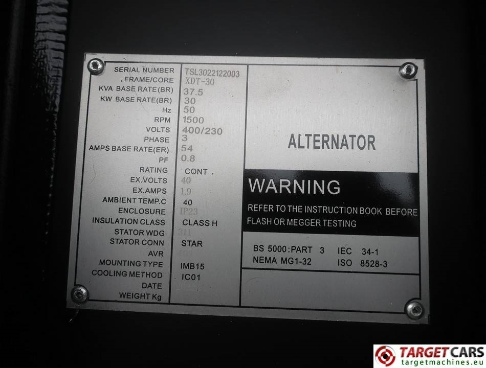 New Generator set Xidong XDT-30KW Diesel 37.5KVA Generator 400/230V: picture 13