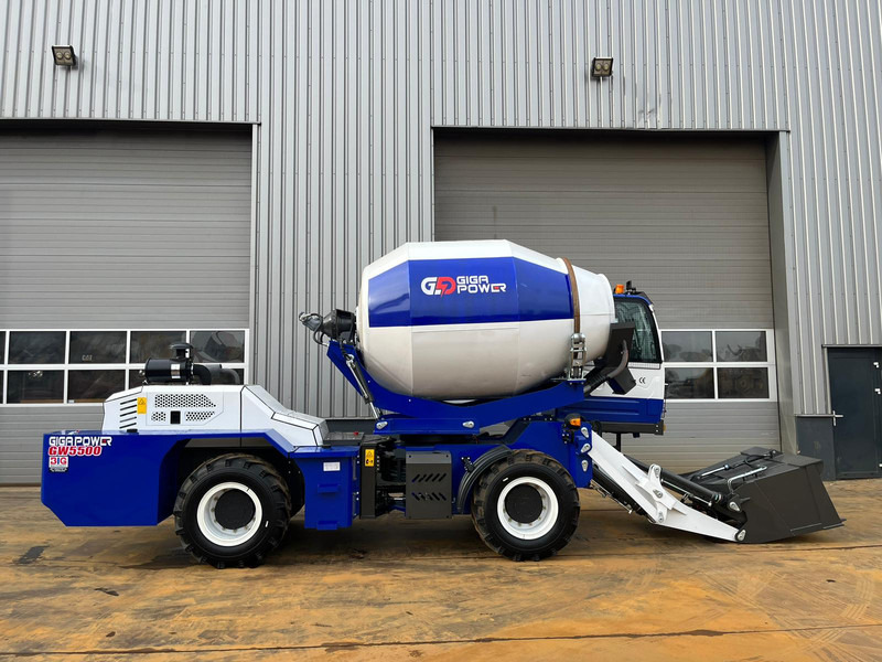 New Concrete mixer truck Giga power GW5500 4x4 concrete mixer: picture 12