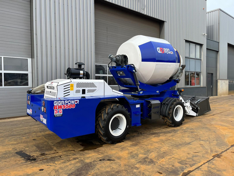 New Concrete mixer truck Giga power GW5500 4x4 concrete mixer: picture 10