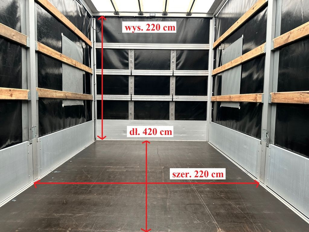 Curtain side van, Combi van Opel MOVANO PRITSCHE PLANE 8PALETTEN WEBASTO TEMPOMAT: picture 13