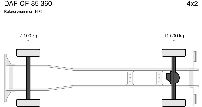 DAF CF 85 360 leasing DAF CF 85 360: picture 19
