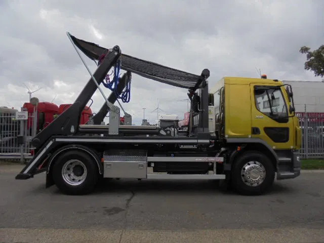 Skip loader truck DAF XD XB 290 MET FABRIEKS GARANTIE: picture 9