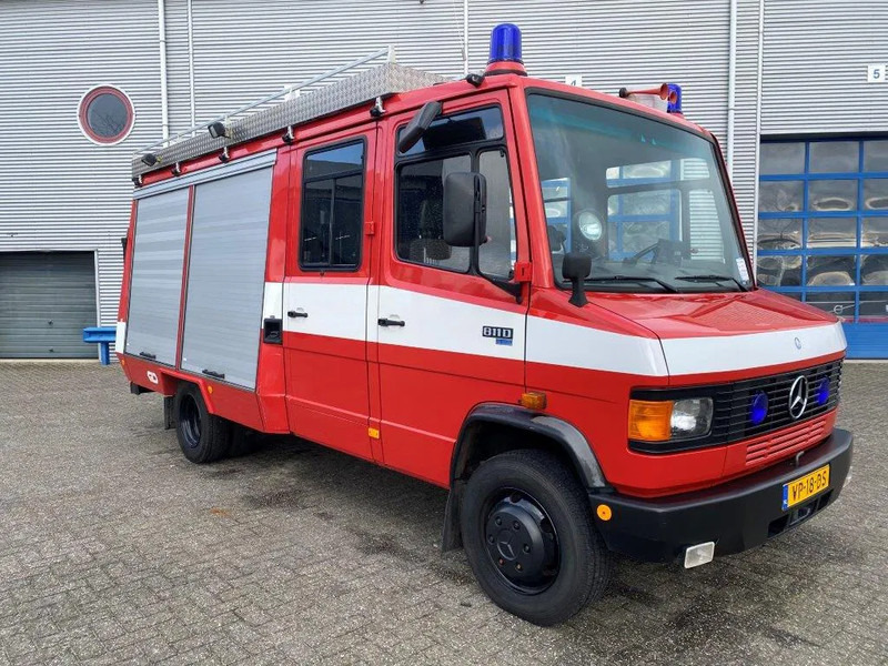 Fire truck Mercedes-Benz 811D / NL VAN / DOUBLE CREWCAB / DOUBLE AIR REAR / TOP CONDITION / ONLY:16261 KM / MARGE!! / TUV:01-12-2025 / GOOD TYRES / AUTOM: picture 1