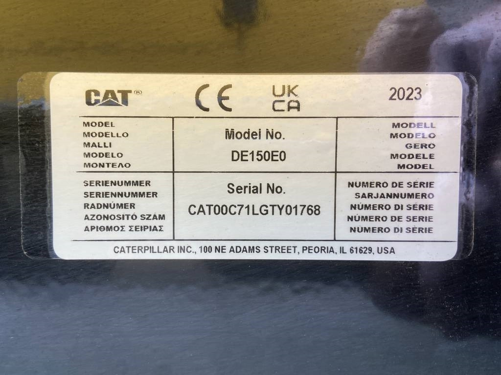 New Generator set CAT DE150E0 - 150 kVA Generator - DPX-18016.1: picture 18