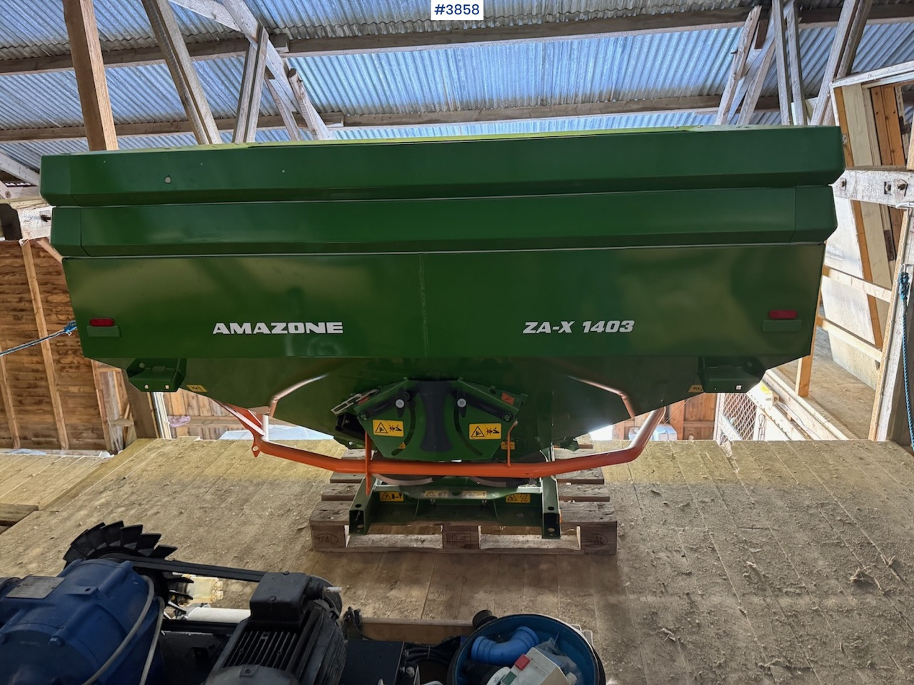 2022 Amazone ZA-X 1403 w/ 2 attachments, NEW! leasing 2022 Amazone ZA-X 1403 w/ 2 attachments, NEW!: picture 8