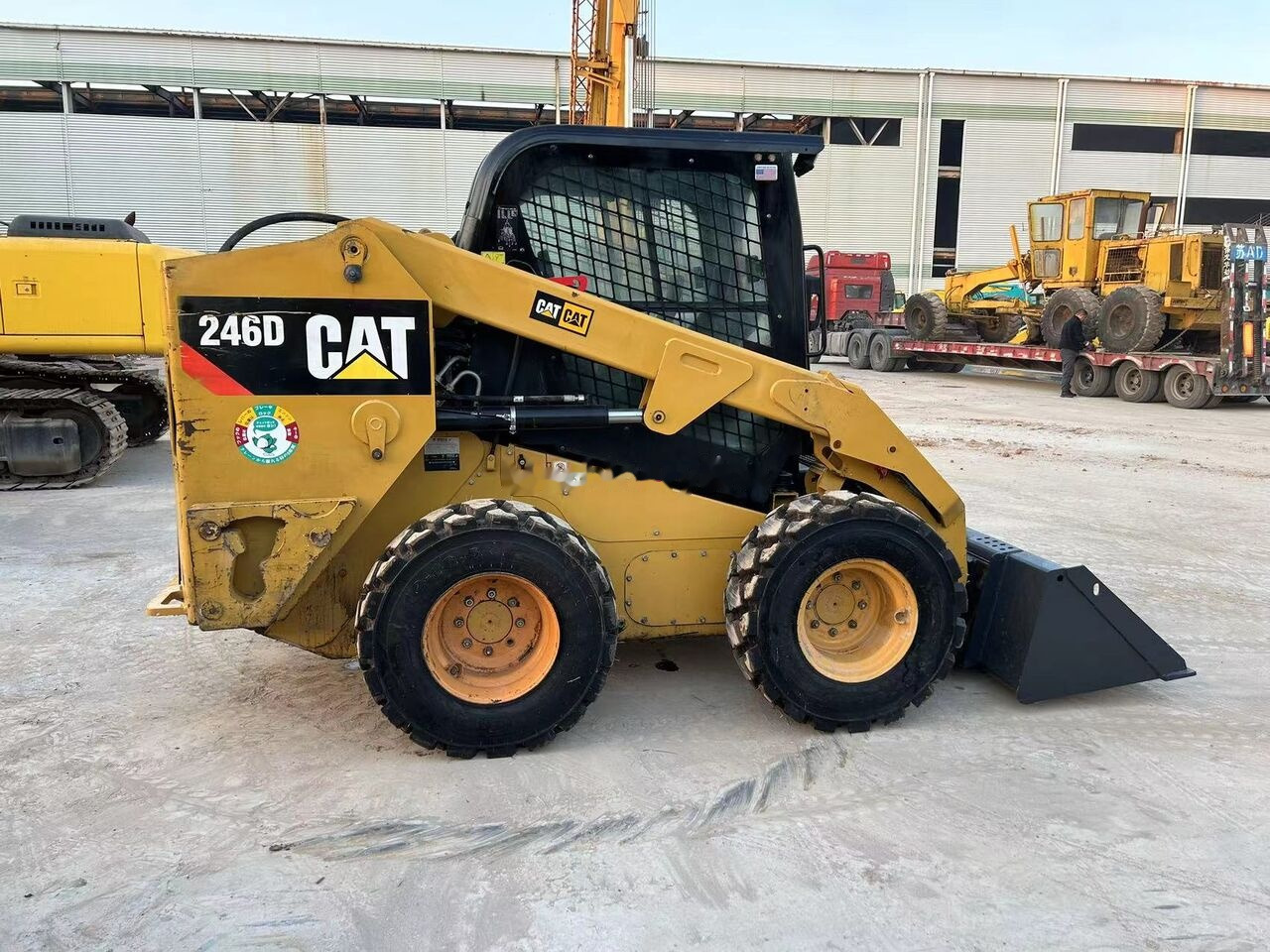 Skid steer loader Caterpillar 246D: picture 8