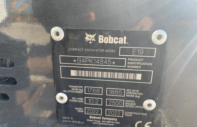 Bobcat E19 leasing Bobcat E19: picture 12