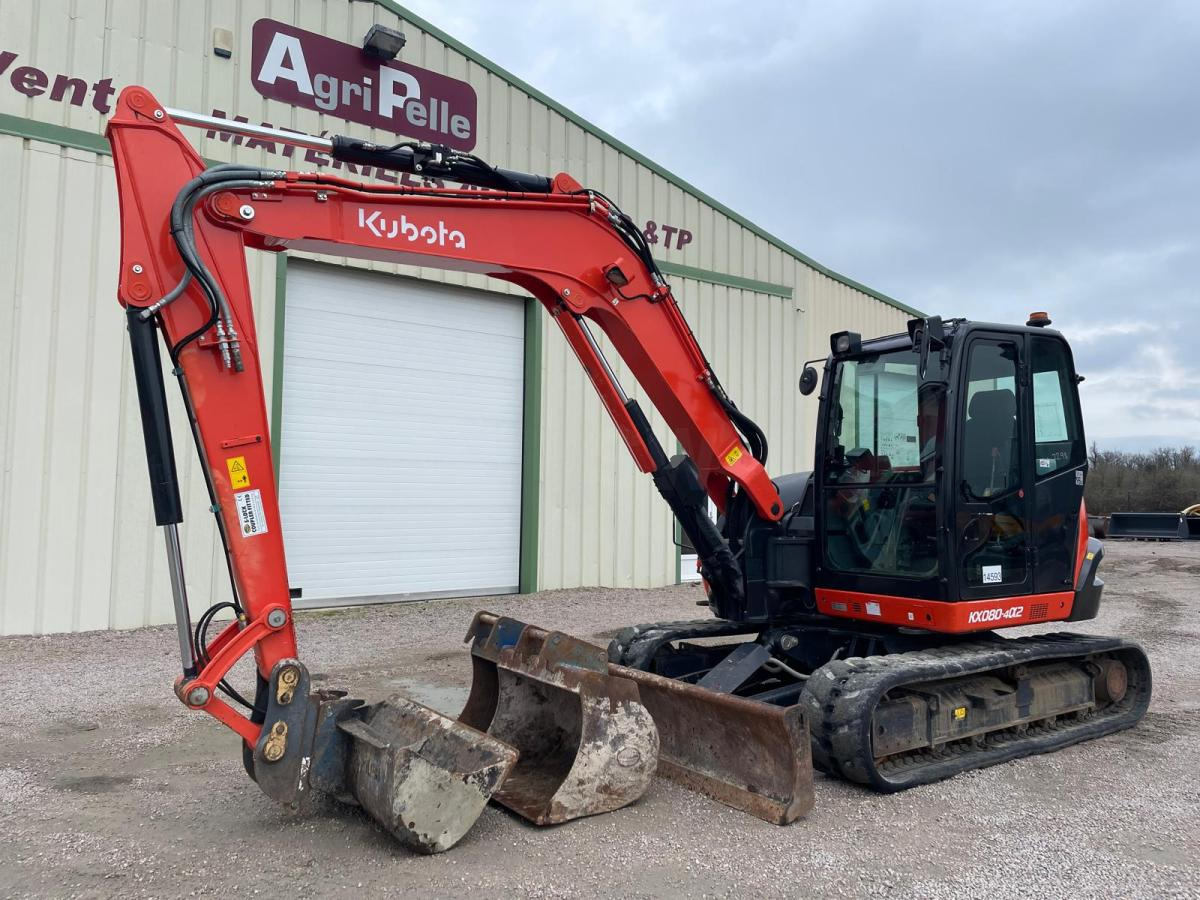 Kubota KX080-4 leasing Kubota KX080-4: picture 14