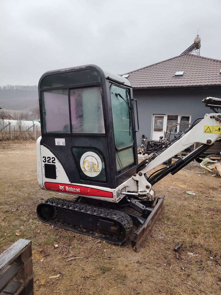 Miniexcavator Bobcat 322 leasing Miniexcavator Bobcat 322: picture 13