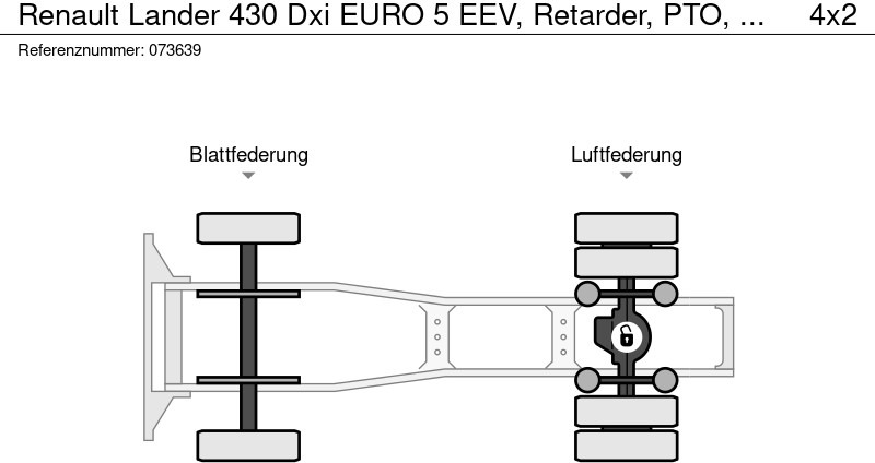 Renault Lander 430 Dxi EURO 5 EEV, Retarder, PTO, ADR leasing Renault Lander 430 Dxi EURO 5 EEV, Retarder, PTO, ADR: picture 13