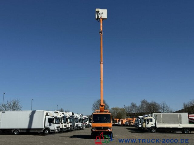 Truck mounted aerial platform Mercedes-Benz Ruthmann Vario 816 Steiger 17m Korb Isoliert 1Hd: picture 12