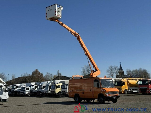 Truck mounted aerial platform Mercedes-Benz Ruthmann Vario 816 Steiger 17m Korb Isoliert 1Hd: picture 10