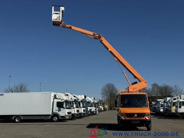 Truck mounted aerial platform Mercedes-Benz Ruthmann Vario 816 Steiger 17m Korb Isoliert 1Hd: picture 14