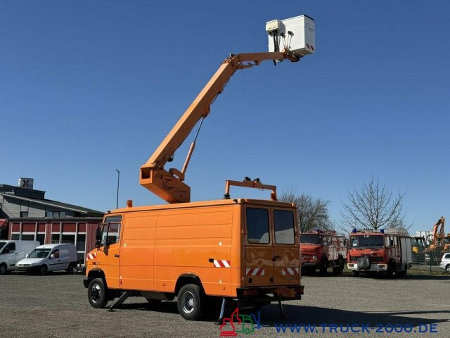 Truck mounted aerial platform Mercedes-Benz Ruthmann Vario 816 Steiger 17m Korb Isoliert 1Hd: picture 11