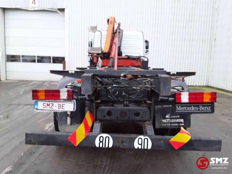 Dropside/ Flatbed truck, Crane truck Mercedes-Benz Axor 1823 Palfinger pk4501: picture 11