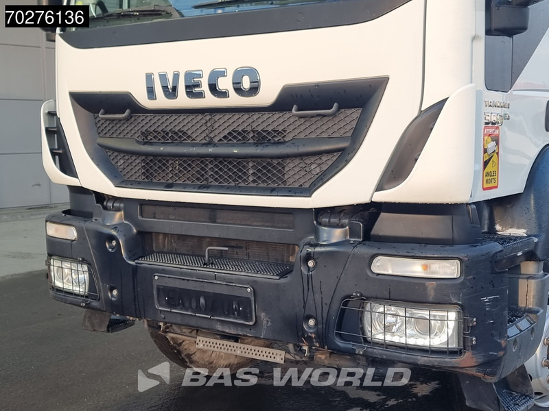 Dropside/ Flatbed truck, Crane truck Iveco Trakker 360 6X4 Palfinger PK 18502 SH D Kran Crane Big axle Euro 6: picture 15