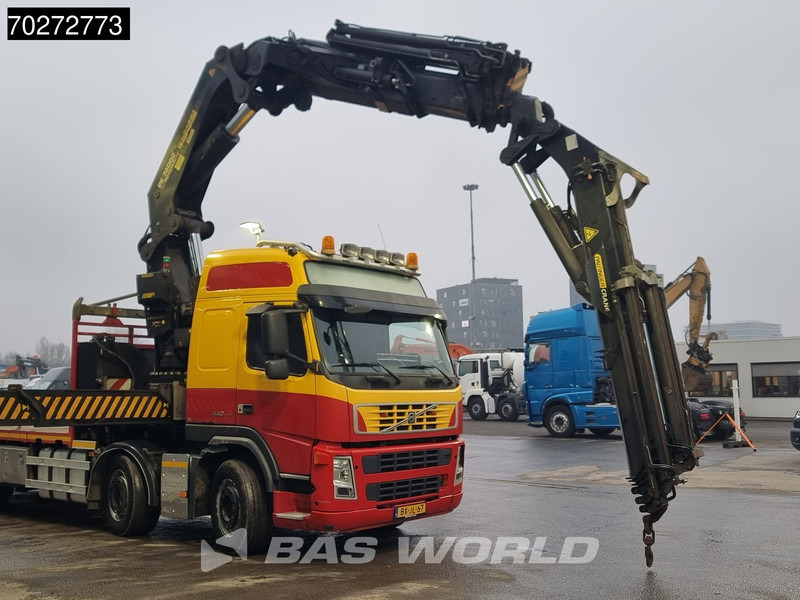 Dropside/ Flatbed truck, Crane truck Volvo FM 440 8X2 NL-Truck Palfinger PK74002 Kran + Jib + Winch Lift+Lenkachse Euro 5: picture 10