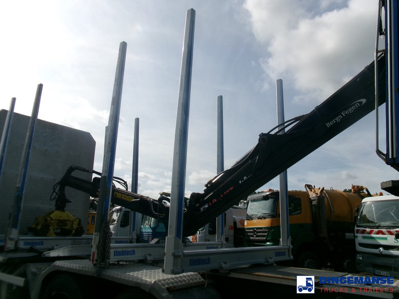 Crane truck Mercedes-Benz Actros 2663 6x4 Euro 6 loglift F96 crane timber truck: picture 10